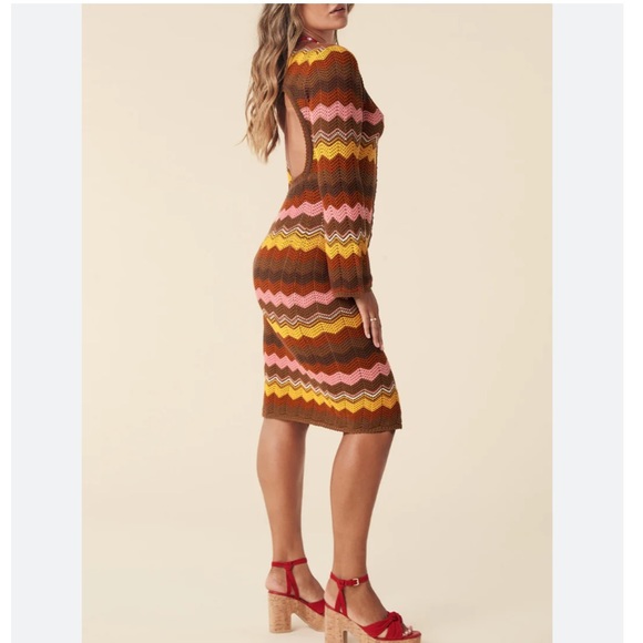 Spell Ziggy Crochet Dress - Picture 9 of 11